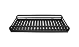 Great Day UTV Front Cargo Rack - 18" x 50" x 7" Carrying Cradle - 250 lbs Weight Capacity - Aluminum Frame - Black Powder-Coated Finish, UVFR751