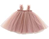 LYXIOF Baby Girls Tutu Dresses Sleeveless Princess Dress Infant Tulle Dress Toddler Sundress Pink 3 Years