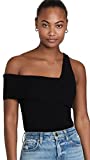 Line & Dot Women's Sylvie Sleeveless Sweater, Black, S