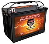 VMAX XTR27-110 AGM Marine Battery 12V 110Ah Group 27 Sealed Deep Cycle High Performance