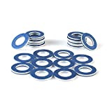 12 Pieces Oil Drain Plug Gaskets 90430-12031 Replacement for Lexus Toyota Scion CT200h ES350 Prius Tundra Sienna Tacoma 4Runner RAV4 Scion tC xB xD Oil Drain Plug Washers Aluminum - M12