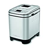 Cuisinart Bread Maker Machine, Compact and Automatic, Customizable Settings, Up to 2lb Loaves, CBK-110P1