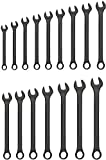 NEIKO 03575A Jumbo Combination Wrench Set | 16 Piece | MM | 6 mm to 32 mm | Raised Panel Construction