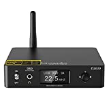 Lavaudio DS600 Audio DAC HiFi Bluetooth 5.0 Receiver LDAC& AptX HD, USB DAC for PC Headphone Amp 3.5mm, Dual ES9038Q2M XMOS DSD512 32Bit/768Khz, USB/Optical/Coaxial Input, RCA Out for Home Stereo