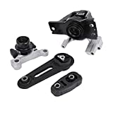 Set 4PCS Engine Motor Mount and Transmission mount Replacement for 2007-2011 Sentra 2.0L for Automatic Trans Kit A4348HY A4318 A4345 A4346