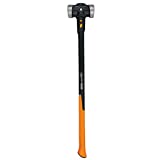 Fiskars PRO 750670-1001 IsoCore 8 lb Double Flat Face Sledge Hammer (36")