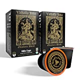 VALHALLA JAVA Single Serve Coffee Pods [20 Count] World’s Strongest Coffee, Capsule Cup, USDA Certified Organic, Fair Trade, Arabica and Robusta Beans