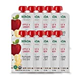 Kekoa Foods, Organic Baby Food, Apple & Ginger Flavor 10 pack