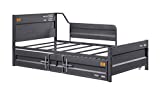 ACME Cargo Daybed & Trundle (Twin Size) - - Gunmetal