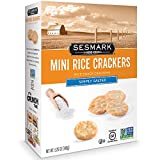 Sesmark Mini Rice Crackers, Simply Salted, 5.25 Ounce (Pack of 6)