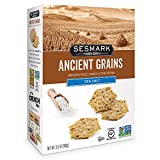 Sesmark Ancient Grains Rice Crackers, Sea Salt, 3.5 Ounce (Pack of 6)