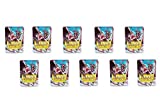 10 Packs Dragon Shield Matte Mini Japanese Pink 60 ct Card Sleeves Display Case