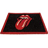 1art1 Rolling Stones Door Mat | Design Floor Mat - Lips (24 x 16 inches)