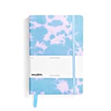 Anecdote Dotted Journal Notebook. Hard Cover, Dotted, Thick 100 gsm Paper, A5 size: 8.3 inches x 5.4 inches. Use for School, Office, Home or Business. (Tie Dye)