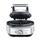 Breville BWM520XL No-Mess Waffle Maker, Brushed Stainless Steel,Silver