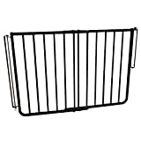 Cardinal Gates Black Stairway Special Outdoor Child Safety Gate/Designed for top of Stair use - Great for Anywhere