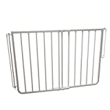 Cardinal Gates Outdoor Safety Gate, White , 42.5x29.5 Inch (Pack of 1)