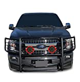 BLACK HORSE Off Road Grille Guard 17FP32MA - Black Compatible with 2015-2022 Ford F-150