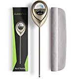 ALANMOND Soil Moisture Meter for Plants – Water Meter for Indoor Plants – Accurate Plant Water Gauge – Easy to Use and Reliable – Advanced Hydrometer for Plants – Golden