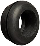 Hydrofarm HGGR75 (25 Pack), 3/4" Rubber Grommet, Black