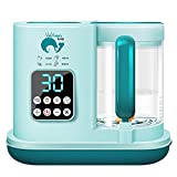 Baby Food Maker, Baby Food Processor Blender and Steamer, Multi-Function Baby Food Grinder Mills Machine, Auto Cooking, Fast Heat & Self-Cleaning Water Tank, Make Healthy Puree Food for Babies