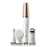 Braun Face Epilator Facespa Pro 911, Facial Hair Removal for Women, Hair Removal Device, 3-in-1 Epilating, Cleansing Brush and Skin Toning with 3 extras