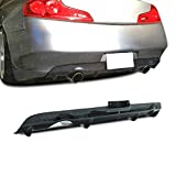 PULips(IFG35203GLRAD) GL Style Rear Bumper Diffuser Lip For Infiniti G35 Coupe 2003-2007