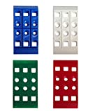 Handi-Shim Heavy Duty Reusable Plastic Construction Shims for Spacing, Leveling, Plumbing and more - 100 Piece Assorted Pack (4 sizes)