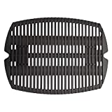 Grill Valueparts 7582 7644 65810 Grill Grate (1-Pack) for Weber Baby Q Q100 Q1200 Q1400 Q120 Q1000 50060001 51060001 52020001 - 17 x 12.7" Matte Enamel