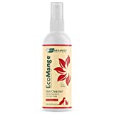 EcoMange Mange Relief for Dogs & Cats  8 Oz. Cat & Dog Itch Relief, Sarcoptic & Demodectic Mite Spray  Herbal Extract & Essential Oil Itch Relief for Dogs  Natural Cat & Dog Sprays by Vet Organics