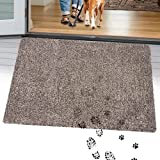 TTN Home Microfiber Indoor Front Door Mat for Home Entrance 24" x 36", Anti-Slip Entryway Rug Indoor Mud Mats, Absorbent Large Welcome Mats Outdoor, Inside Back Door Dog Rug, Machine Washable Doormat