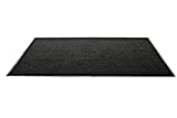 UNIMAT 4x6 (48"x 72") Doormat Outdoor -Indoor Dual Ribbed Rubber Backing-Welcome mat entryway Outdoor Rug-Dual Ribbed mat Perfect for Office-Home-Kitchen mat Waterproof Color Charcoal