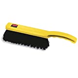 Rubbermaid Commercial 8 Inch Counter Brush, Flagged Polypropylene Fill for Smooth Surface Sweeping, Silver (FG634200SILV)