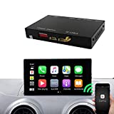 Carlinkit Wireless iOS Carplay Receiver Box Interface for A-UDI A3 (13-19) Original carplay retrofit(Support Navigation,Google&Waze Map, Music,Mirroring).