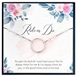 Ride or Die Bracelet for Best Friends Bracelet Gifts for Close Friends Gifts for Best Friends Gifts for Friends Jewelry Friendship Jewelry Gifts