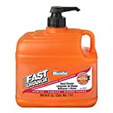 Permatex Fast Orange 25217 Pumice Lotion, Heavy Duty Hand Cleaner, Natural Citrus Scent, Waterless Cleaner For Mechanics, Strong Grease Fighter, 1/2 Gallon