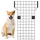 KOOLTAIL Dog Car Barrier - Front Seat Pet Vehicle Barriers Adjustable Steel,Safety Guaranteed Dogs and Passengers for CarsSUV's, for Small and Medium Dogs