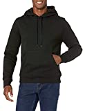 Amazon Essentials Men's Hooded Fleece Sweatshirt, Black, X-Large