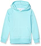 Amazon Essentials Girl's Pullover Hoodie Sweatshirt, Aqua, XX-Large