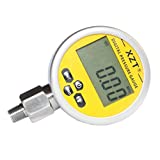 XZT 3.15" 10000 PSI Digital Hydraulic Pressure Gauge,Pressure Manometer, Pressure Sensor with 1/4-Inch NPT Connector,Base Entry