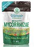 Wildroot Organic Mycorrhizae Treats Up to 211 Plants, 16 Species Mycorrhizal Inoculant Drought Proofs Plants &Trees, Saves Water & Precious Fertilizer, Root Stimulator Explodes Root Growth (1 oz)