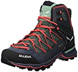 Salewa Women's Mountain Trainer Lite Mid GTX Field Green/Fluo Coral 8 M