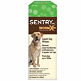 SENTRY HC WormX DS (pyrantel pamoate) Canine Anthelmintic Suspension De-wormer for Dogs, 2 oz