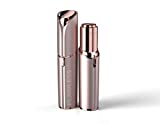 Finishing Touch Flawless Facial Hair Remover for Women, Blush/Rose Gold Electric Face Razor for Women with LED Light for Instant and Painless Hair Removal