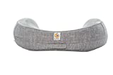 Ergobaby Breastfeeding Pillow with Cover, Natural Curve, Heathered Grey