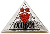 Oldboy Premium Ceramic Skateboard Bearings (608RS ZrO2 at 8 x 22 x 7 mm) for Standard Skate Board Wheels - Good for Longboards, Quad Skates, Inline Stakes, Rollerblades and Scooters Too