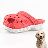 MONDOTOY Dog Chew Toy,Durable Rubber Slipper Toy for Puppy,Dog Tough Toys for Pet Training and Cleaning Teeth,Interactive Puppy Toys Aggressive Chewers Small Meduium Large Breed,Gifts for Christmas