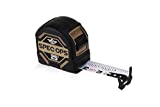 Spec Ops - SPEC-TM25 Tools 25-Foot Tape Measure, 1 1/4" Double-Sided Blade, Military-Grade Composite Case, 3% Donated to Veterans Black/Tan