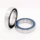 2PCS Hybrid MR2437 Ceramic Bearing | 24377 24X37X7mm 2RS Si3N4 Ceramic Ball Bearing | BB90/95 Road/MTN for SRAM/Truvativ Cranks