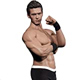 HiPlay Phicen 12" Male Seamless Action Figures-Realistic Silicone Body with Male Genitals -1/6 Scale Super Flexible Male Figure Dolls for Arts/Drawings/Photography M33 (Male Body M33)